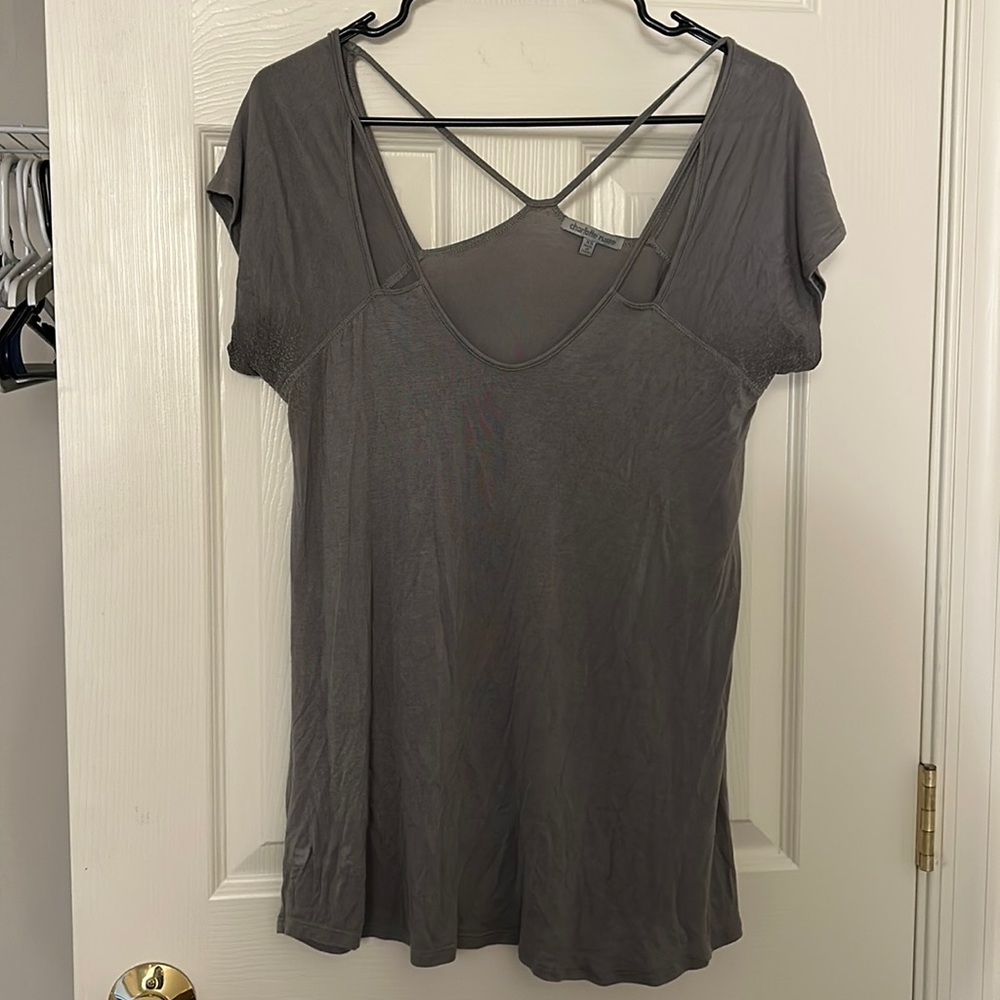 Charlotte Russe Cutout Top